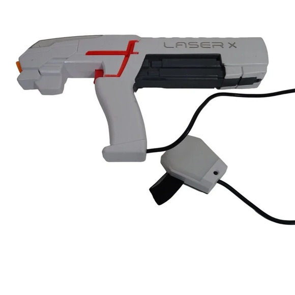 Set of 2 Player Laser X Laser Tag Gaming Set with Blasters and Arm Receivers - Picture 3 of 14